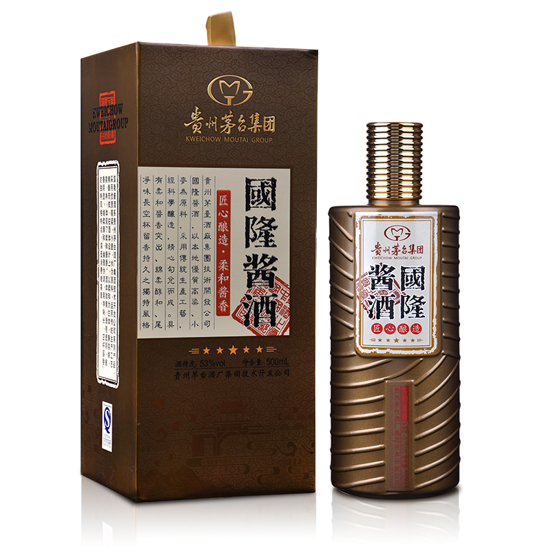 53°贵州茅台酒厂（集团）技术开发公司国隆酱酒500ml