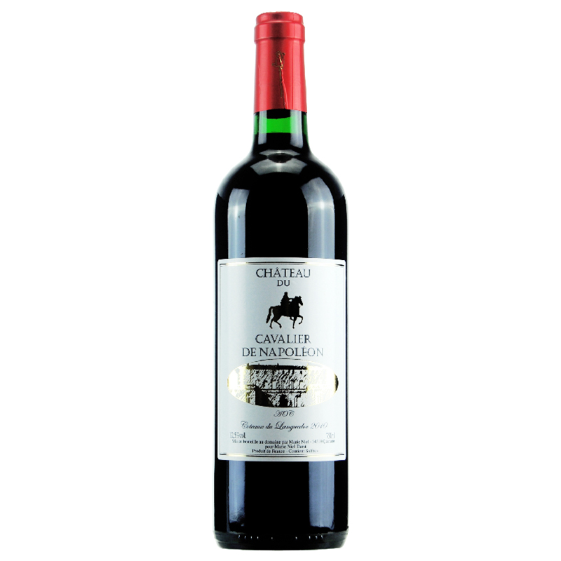 法国红酒法国（原瓶进口）拿破仑骑士城堡干红葡萄酒750ml