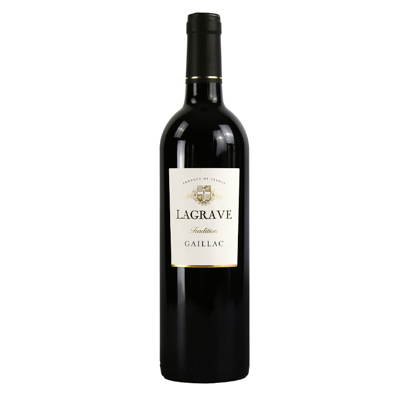 法国红酒法国（原瓶进口）葛拉芙特酿干红葡萄酒750ml