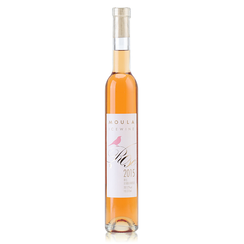 慕拉(MOULA)冰酒 玫瑰酿甜型白葡萄酒单支装375ml