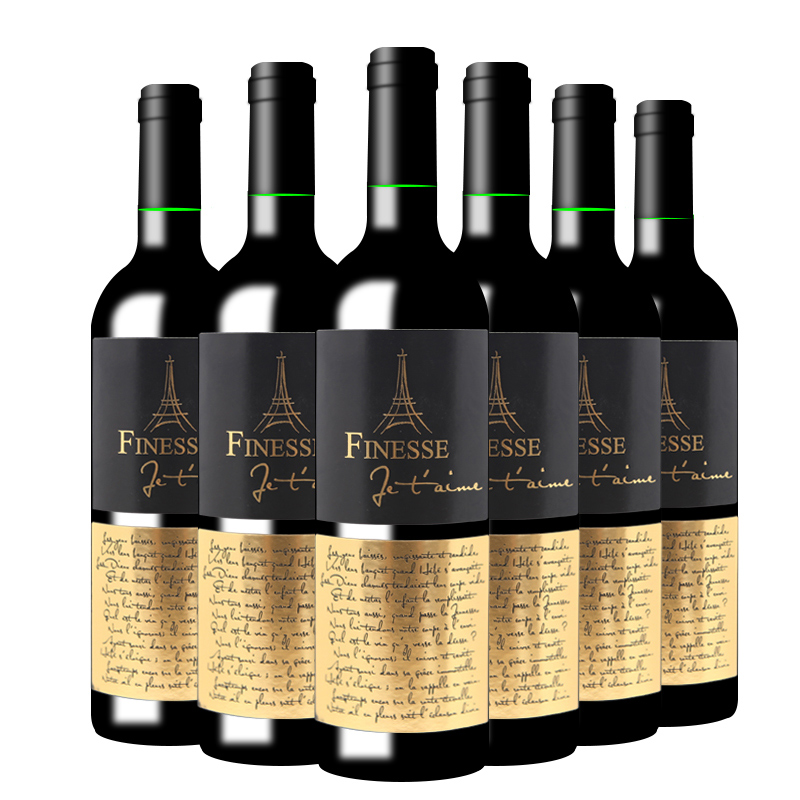 法国进口红酒 弗瑞斯黛谜干红葡萄酒750ml(6瓶装)