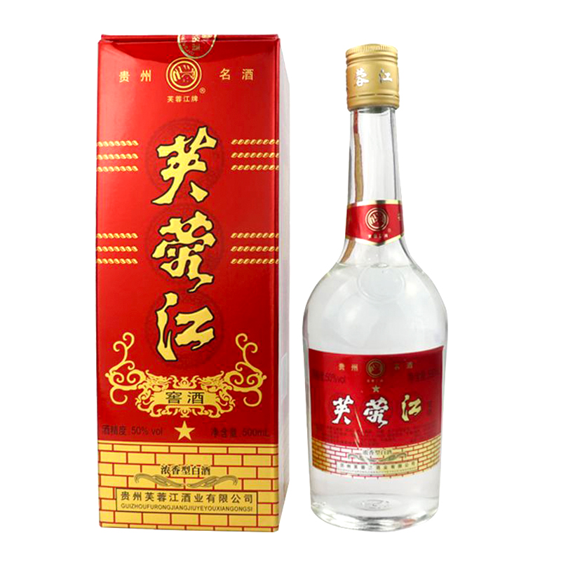 50°贵州芙蓉江酒 一星 浓香型 送礼礼盒 500ml（优级）