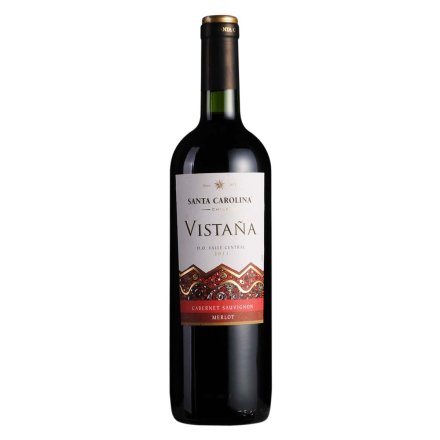 智利圣卡罗美景红葡萄酒750ml