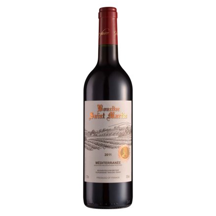 【清仓】法国罗纳河谷圣马丁骑士庄园干红葡萄酒750ml