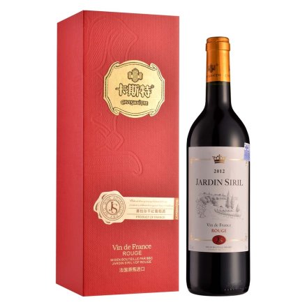 法国卡斯特赛拉尔干红葡萄酒750ml