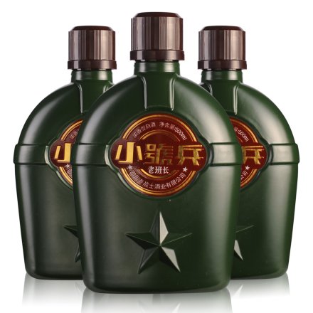 52°老战士小号兵-老班长（绿瓶）500ml（3瓶装）