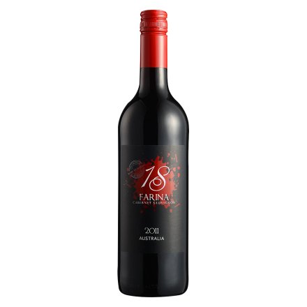 【清仓】澳大利亚福瑞娜18号赤霞珠干红葡萄酒750ml