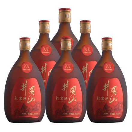 11°井冈山红标红米酒500ml（6瓶装）