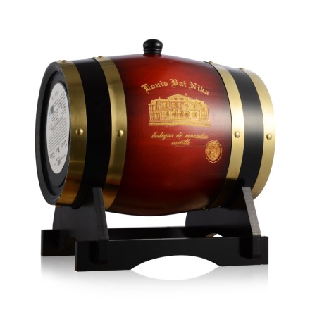 智利路易佰尼卡橡木桶装干红葡萄酒3.75升