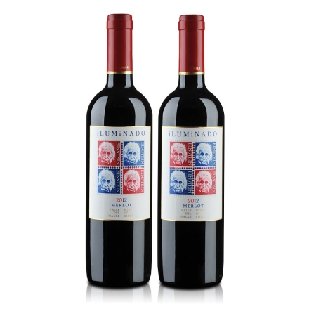 智利伊鲁米纳多干红葡萄酒750ml（双瓶装）