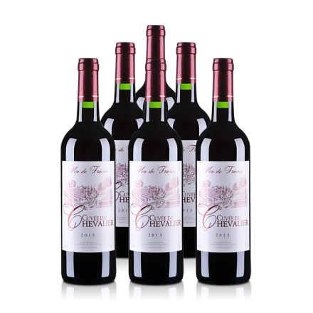 法国古崴骑士红葡萄酒 750ml（6瓶装）