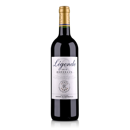 （清仓）法国拉菲传奇 2014 波尔多法定产区红葡萄酒750ml