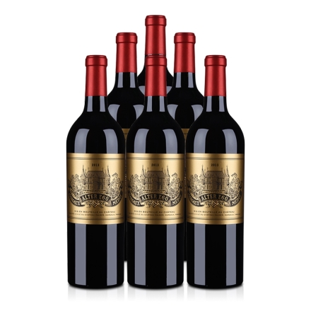 （列级庄·名庄·副牌）宝玛酒庄2013干红葡萄酒750ml (又名宝马、帕玛、帕美)（6瓶套装）