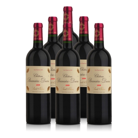 （列级庄·名庄正牌）法国班尼尔酒庄2008干红葡萄酒 750ml（6瓶装）