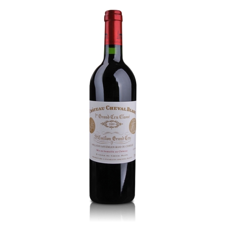（列级庄·名庄·正牌）法国白马城堡2000红葡萄酒750ml