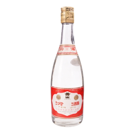 55°汾酒（大盖玻璃瓶）清香型白酒500ml(1990年）