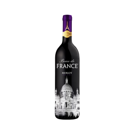 法国荣耀美乐干红葡萄酒（IGP） 750ml