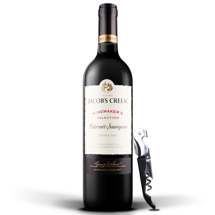 澳洲杰卡斯酿酒师系列赤霞珠干红葡萄酒750ML