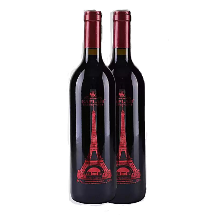 西夫拉姆特级干红葡萄酒赤霞珠红酒铁塔 750ml（双瓶装）