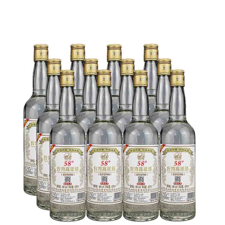 58°台湾阿里山高粱酒600ml(12瓶装)