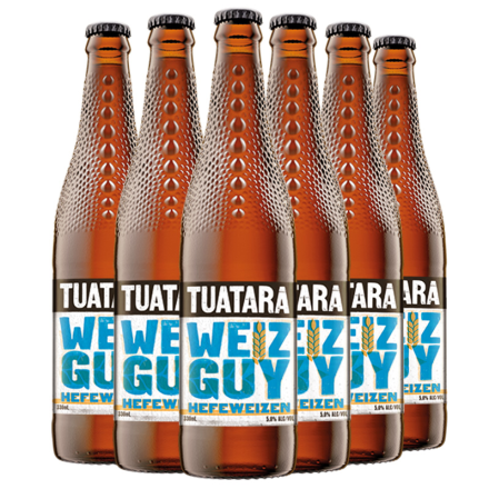 新西兰进口大蜥蜴维斯家伙小麦啤酒TUATARA330ml*6