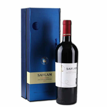 西夫拉姆法国原瓶正品AOP特级干红葡萄酒原瓶高尔夫礼盒750ml