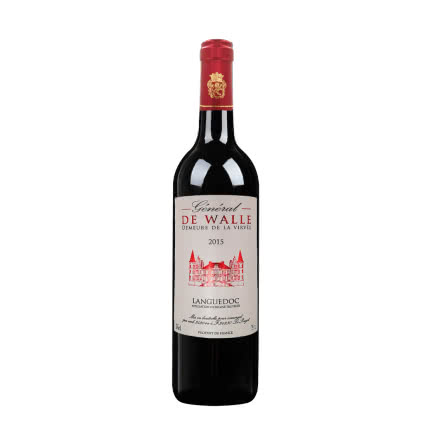 法国原瓶进口红酒维尔威庄园威尔将军精品干红葡萄酒750ml