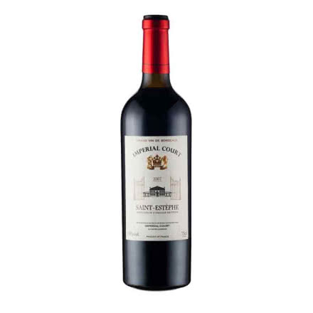 法国原瓶进口 皇轩圣达史提芙干红葡萄酒750ml