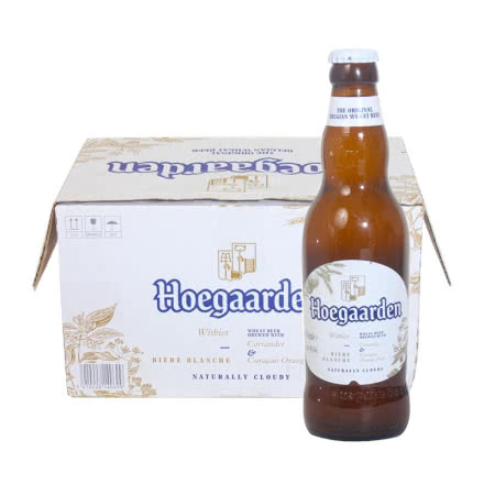 比利时福佳白啤酒330ml（国产）（24瓶装）