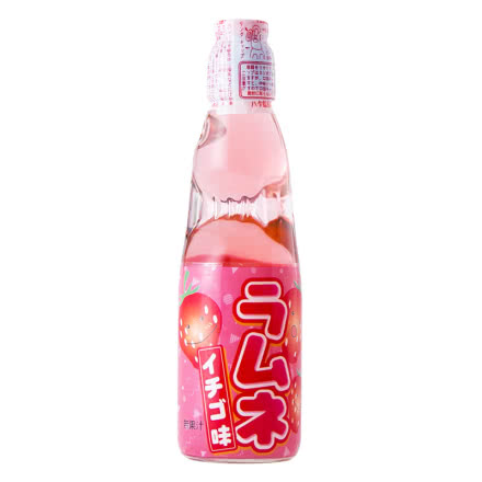 日本哈达弹珠波子汽水（草莓味）200ml