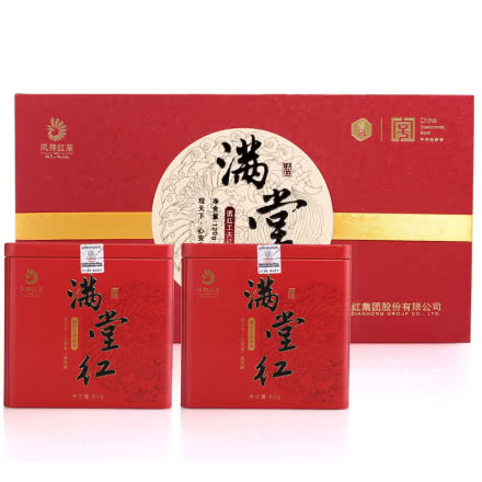 凤牌满堂红礼盒红茶120g滇红传统工夫红茶礼盒