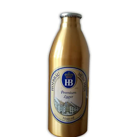德国慕尼黑HB皇家黄啤酒1000ml（6瓶装）