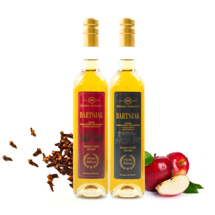 波兰原瓶进口13度波特尼克苹果汁蜂蜜配制酒多香果味丁香味蜂蜜酒