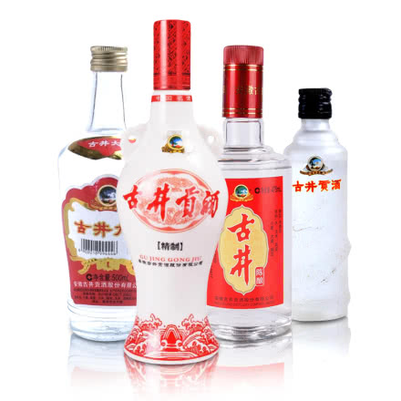 陈年古井贡系列套装老酒(4瓶装）（2006-2012年）