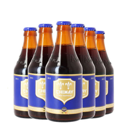 比利时进口智美蓝帽修道士啤酒330ml（6瓶装）