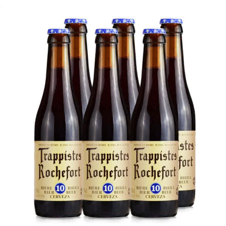比利时进口修道院啤酒罗斯福10号精酿啤酒330ml（6瓶装）