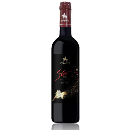 【新品上市】法国原瓶进口 格拉芙 明星干红葡萄酒750ml*1