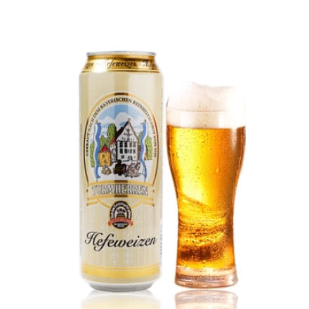 德国原装进口啤酒凯撒托姆白啤500ML整箱24听装德国白啤酒