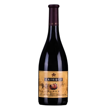 威龙干红葡萄酒橡木桶陈酿95蛇龙珠 山东烟台生产11.5度 单瓶装 750ml*1瓶