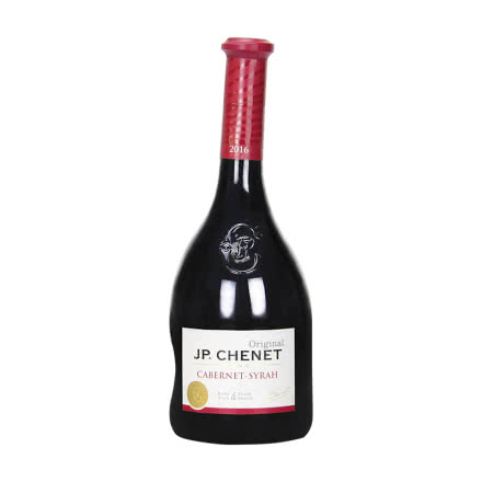 法国进口红酒 香奈（J.P.CHENET）西拉干红葡萄酒 750ml