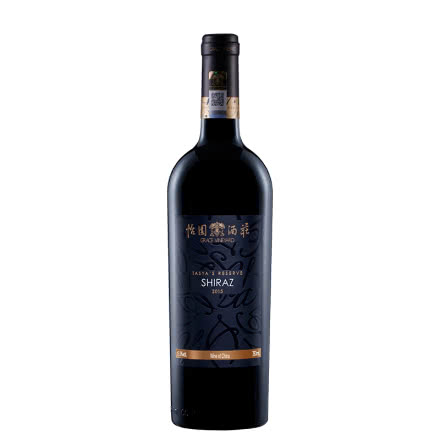 山西怡园酒庄珍藏西拉干红葡萄酒2015年份750ml*1 橡木桶陈酿 国产红酒