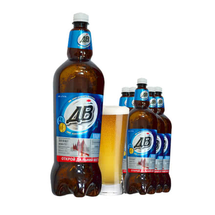 俄罗斯进口啤酒波罗的海远东AB古典啤酒1.35L*6瓶