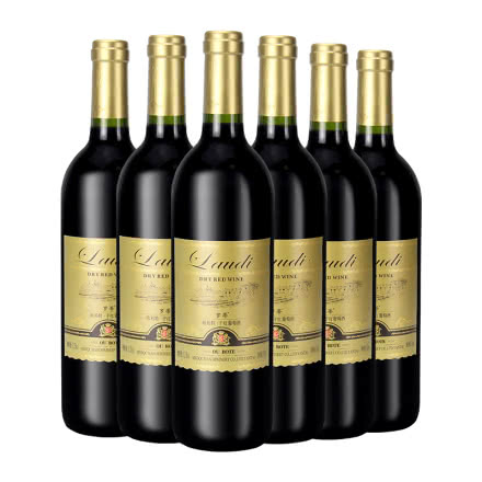 法国原酒进口罗蒂欧柏特红酒干红葡萄酒750ML*6支整箱装