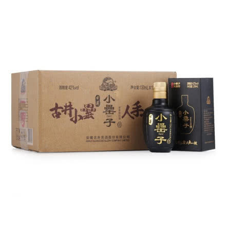 42°古井小罍（léi）子口感浓香型白酒礼盒装130ml（12瓶 装）