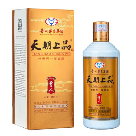 53°茅台集团技术开发公司天朝上品贵人酒 (500ml*1瓶)