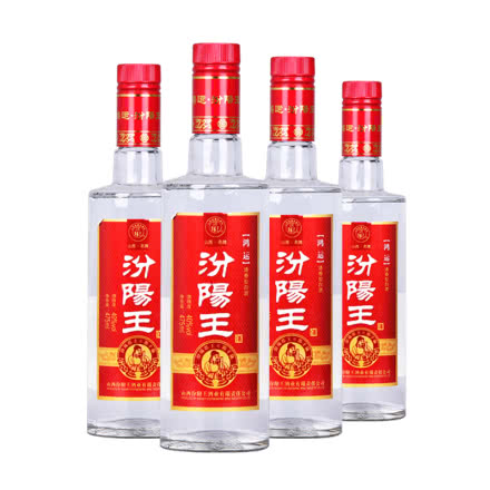 【老酒清仓】40°汾阳王老酒鸿运475ml（4瓶装）【2012年-2014年】