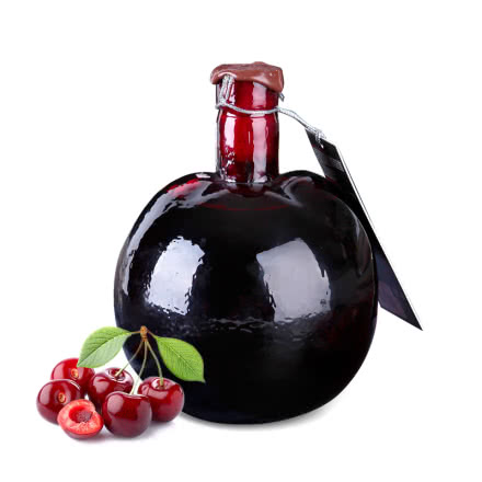 亚美尼亚进口半甜樱桃果酒750ml礼盒款樱桃果汁发酵低度女士果酒