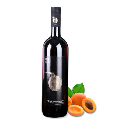 亚美尼亚365半甜杏味果酒750ml杏子果汁发酵餐酒经典款女士酒包邮