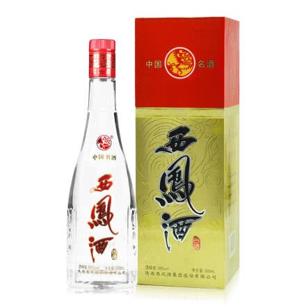 55°西凤酒 凤香型  2013-2014年西凤古酒白酒 单瓶装500ml