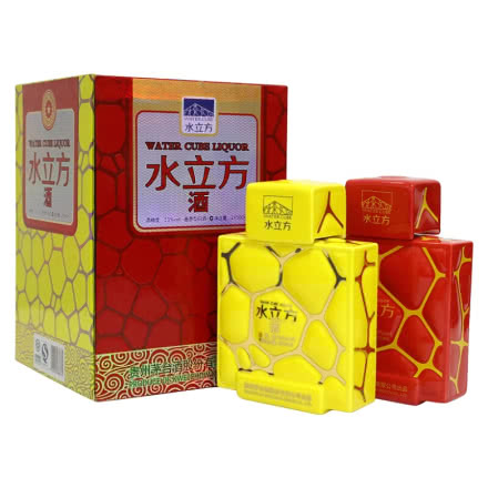 53°茅台 水立方酒 酱香型 （2012-2013年）500ml*2 礼盒装